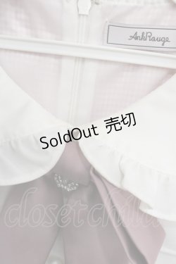 画像3: Ank Rouge / ドーリーギンガムコンビネゾン  ピンクｘ白チェック I-25-10-24-111-CA-OP-SA-ZI