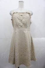 画像1: evelyn / ジャガードキャミワンピース  アイボリー I-25-10-24-112-LO-OP-SA-ZT300 (1)