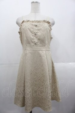 画像1: evelyn / ジャガードキャミワンピース  アイボリー I-25-10-24-112-LO-OP-SA-ZI