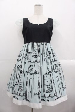画像1: MILK / Sweet's doorドレス  サックス I-25-10-24-115-ML-OP-SA-ZI