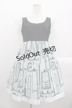 画像1: MILK / Sweet's doorドレス  サックス I-25-10-24-115-ML-OP-SA-ZI