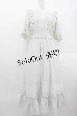 画像1: Amavel / Feminine Bouquetロングワンピース  ミントグリーン I-25-10-24-118-CA-OP-SA-ZI