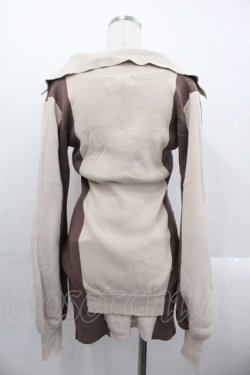 画像2: ANDMARY / Rita knit set up  ベージュ I-25-10-24-121-LO-JA-SA-ZI