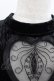 画像3: DARK IN LOVE / Gothic double heart front belt waist dress M ブラック I-25-10-24-122-PU-OP-SA-ZI (3)