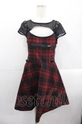 KILL STAR / Slayonce Skater Dress M レッド I-25-10-24-124-SL-OP-SA-ZI