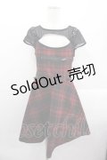KILL STAR / Slayonce Skater Dress M レッド I-25-10-24-124-SL-OP-SA-ZI