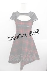 KILL STAR / Slayonce Skater Dress M レッド I-25-10-24-124-SL-OP-SA-ZI