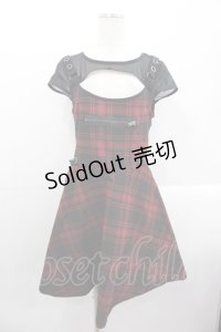 KILL STAR / Slayonce Skater Dress M レッド I-25-10-24-124-SL-OP-SA-ZI