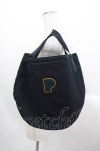 PINK HOUSE / PHワッペンばけつ型バッグ  黒 I-25-10-24-002-LO-BG-SA-ZI