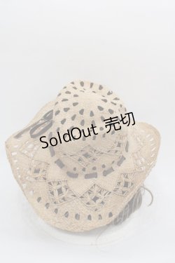 画像2: KANEKO ISAO / ストローハット  ブラウン I-25-10-24-012-EL-AC-SA-ZI