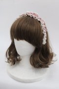 m petit by misako / TT*AMレースカチューシャ  ピンク I-25-10-24-013-LO-AC-SA-ZI