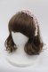 画像1: m petit by misako / TT*AMレースカチューシャ  ピンク I-25-10-24-013-LO-AC-SA-ZI (1)