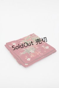 PINK HOUSE / いちごブーケハンカチ  赤 I-25-10-24-016-LO-ZA-SA-ZI