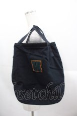 画像2: PINK HOUSE / PHワッペンばけつ型バッグ  黒 I-25-10-24-002-LO-BG-SA-ZT286 (2)