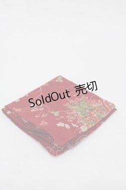 画像2: PINK HOUSE / いちごブーケハンカチ  赤 I-25-10-24-016-LO-ZA-SA-ZI