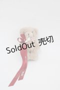 PINK HOUSE / くまぬいぐるみコサージュ  ブラウン I-25-10-24-021-LO-ZA-SA-ZI