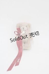 PINK HOUSE / くまぬいぐるみコサージュ  ブラウン I-25-10-24-021-LO-ZA-SA-ZI