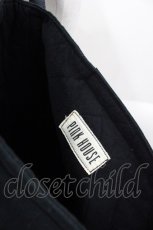 画像3: PINK HOUSE / PHワッペンばけつ型バッグ  黒 I-25-10-24-002-LO-BG-SA-ZT286 (3)