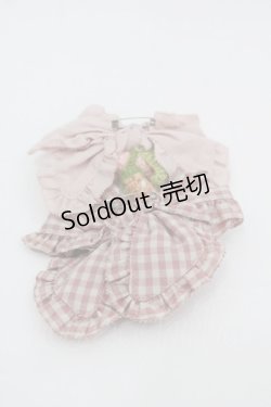画像2: PINK HOUSE / Berry Roseモチーフ付き2種リボンブローチセット  ピンクXチェック I-25-10-24-023-LO-AC-SA-ZI
