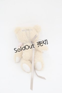 画像2: PINK HOUSE / 桜Teddyぬいぐるみコサージュ  ブラウン I-25-10-24-026-LO-ZA-SA-ZI