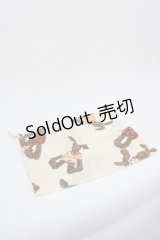 PINK HOUSE / アロハシャツうさぎさん柄巾着  アイボリーＸブラウン I-25-10-24-033-LO-ZA-SA-ZI