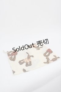 PINK HOUSE / アロハシャツうさぎさん柄巾着  アイボリーＸブラウン I-25-10-24-033-LO-ZA-SA-ZI