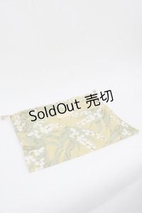 PINK HOUSE / 鈴蘭柄巾着  イエロー I-25-10-24-034-LO-ZA-SA-ZI