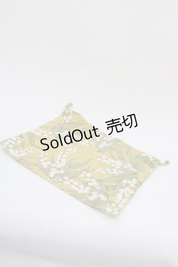 画像2: PINK HOUSE / 鈴蘭柄巾着  イエロー I-25-10-24-034-LO-ZA-SA-ZI