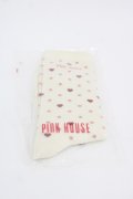 PINK HOUSE / ハートドット柄ソックス  白 I-25-10-24-036-LO-ZA-SA-ZI