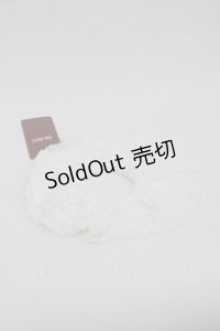 PINK HOUSE / ローンフリルシュシュ  白 I-25-10-24-039-LO-AC-SA-ZI