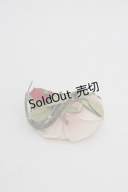 画像2: PINK HOUSE / ミニ薔薇コサージュ  ピンクX赤 I-25-10-24-043-LO-AC-SA-ZI