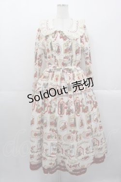 画像1: Frambuesa（海外ロリータブランド） / Strawberry Gardenワンピースセット M アイボリー I-25-10-29-045-LO-OP-SA-ZI
