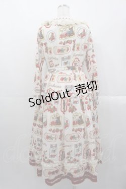 画像2: Frambuesa（海外ロリータブランド） / Strawberry Gardenワンピースセット M アイボリー I-25-10-29-045-LO-OP-SA-ZI