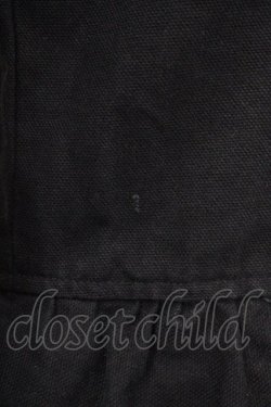 画像3: PEACE NOW / 裾3段フリルコート  黒 I-25-10-29-049-PU-CO-SA-ZI