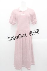 PINK HOUSE / ギンガムチェック半袖ワンピース  レッド I-25-10-29-051-LO-OP-SA-ZI