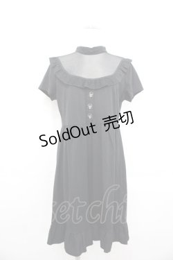 画像1: KILL STAR / POTION PRINCESS Skater Dress M ブラック I-25-10-29-055-SL-OP-SA-ZI