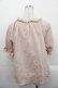画像2: PINK HOUSE / フリルリボン半袖ブラウス  ピンク I-25-10-29-006-LO-BL-SA-ZI (2)