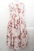 PINK HOUSE / ローズリース柄ミディ丈ワンピース  ピンク I-25-10-29-057-LO-OP-SA-ZI
