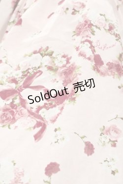 画像4: PINK HOUSE / ローズリース柄ミディ丈ワンピース  ピンク I-25-10-29-057-LO-OP-SA-ZI