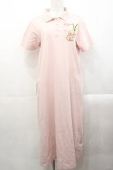 PINK HOUSE / チューリップうさぎプリントカットソーワンピース  ピンク I-25-10-29-059-LO-OP-SA-ZI