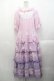 画像1: PINK HOUSE / 空プリントパッチワークワンピース  ピンク I-25-10-29-061-LO-OP-SA-ZI (1)
