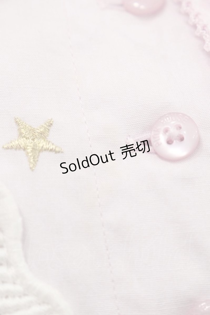 画像4: PINK HOUSE / 空プリントパッチワークワンピース  ピンク I-25-10-29-061-LO-OP-SA-ZI (4)