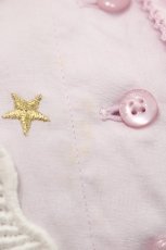 画像4: PINK HOUSE / 空プリントパッチワークワンピース  ピンク I-25-10-29-061-LO-OP-SA-ZI (4)