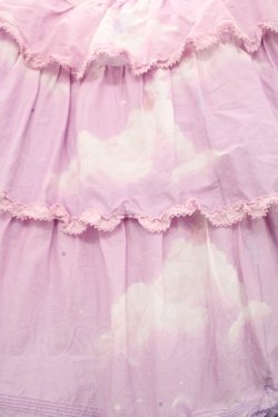 画像5: PINK HOUSE / 空プリントパッチワークワンピース  ピンク I-25-10-29-061-LO-OP-SA-ZI