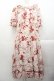 画像1: PINK HOUSE / リボンブーケプリントワンピース  ピンク I-25-10-29-062-LO-OP-SA-ZI (1)