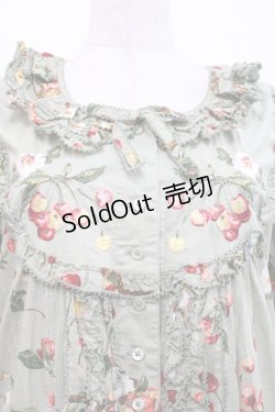 画像3: PINK HOUSE / 野ばらとチェリープリントワンピース  ハッカ I-25-10-29-063-LO-OP-SA-ZI