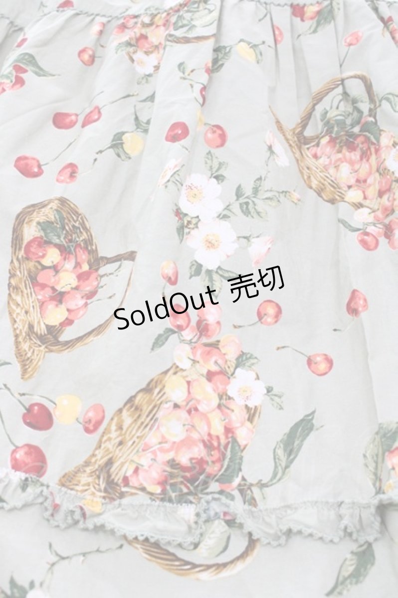 画像5: PINK HOUSE / 野ばらとチェリープリントワンピース  ハッカ I-25-10-29-063-LO-OP-SA-ZI (5)