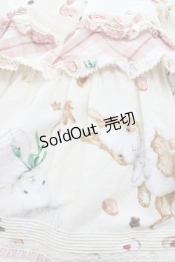 画像5: PINK HOUSE / クッキーラビッツプリントパッチワークワンピース  アイボリー I-25-10-29-065-LO-OP-SA-ZI