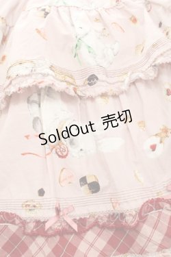 画像3: PINK HOUSE / クッキーラビッツプリントパッチワークワンピース  ピンク I-25-10-29-066-LO-OP-SA-ZI