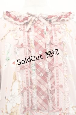 画像5: PINK HOUSE / クッキーラビッツプリントパッチワークワンピース  ピンク I-25-10-29-066-LO-OP-SA-ZI